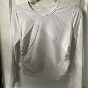 SET lululemon White Ribbed and Black Ribbed nulu